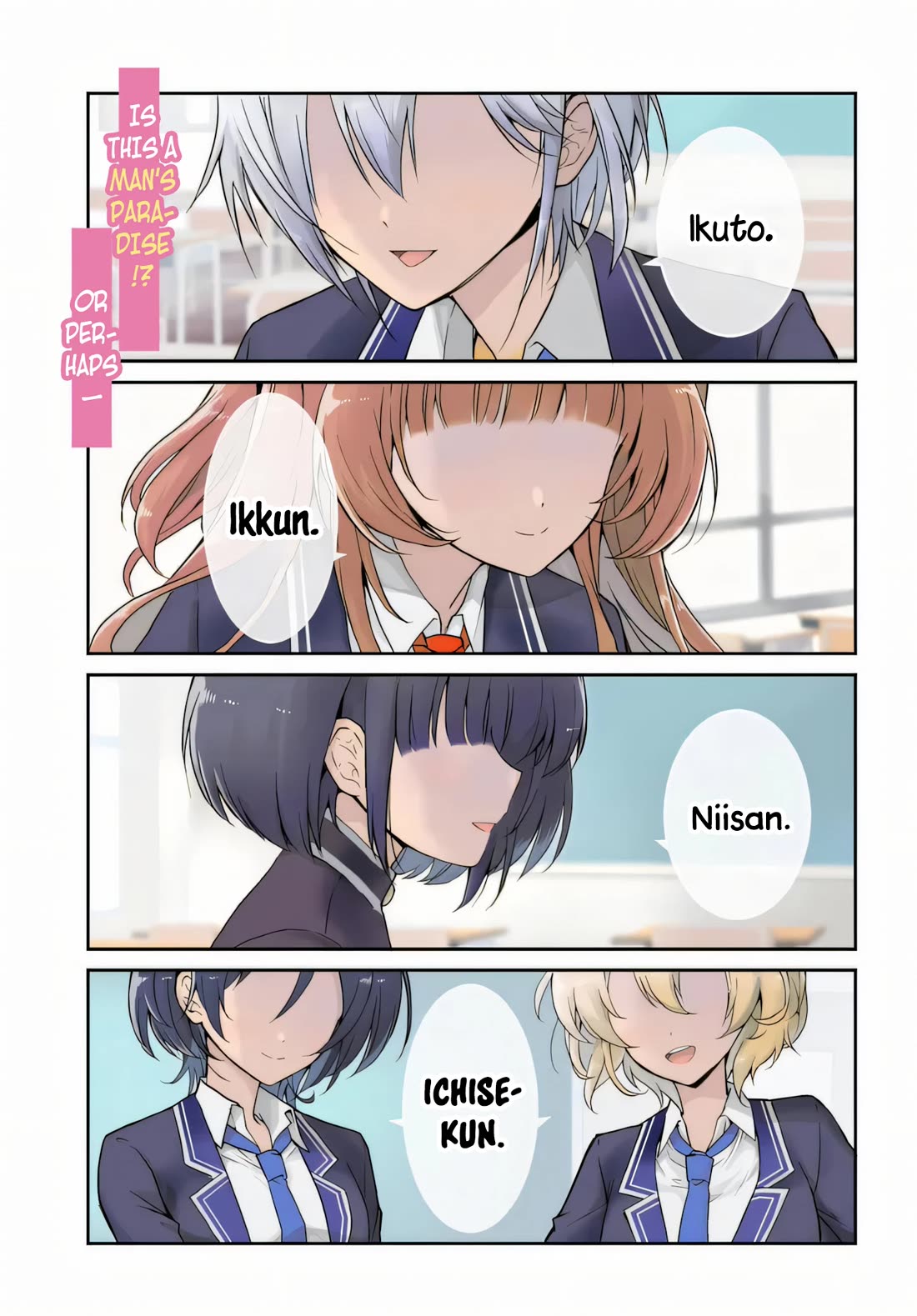 I Thought I'd Be Popular in a World Where Chastity is Reversed. Chapter 1 page 1 - Chapter 1