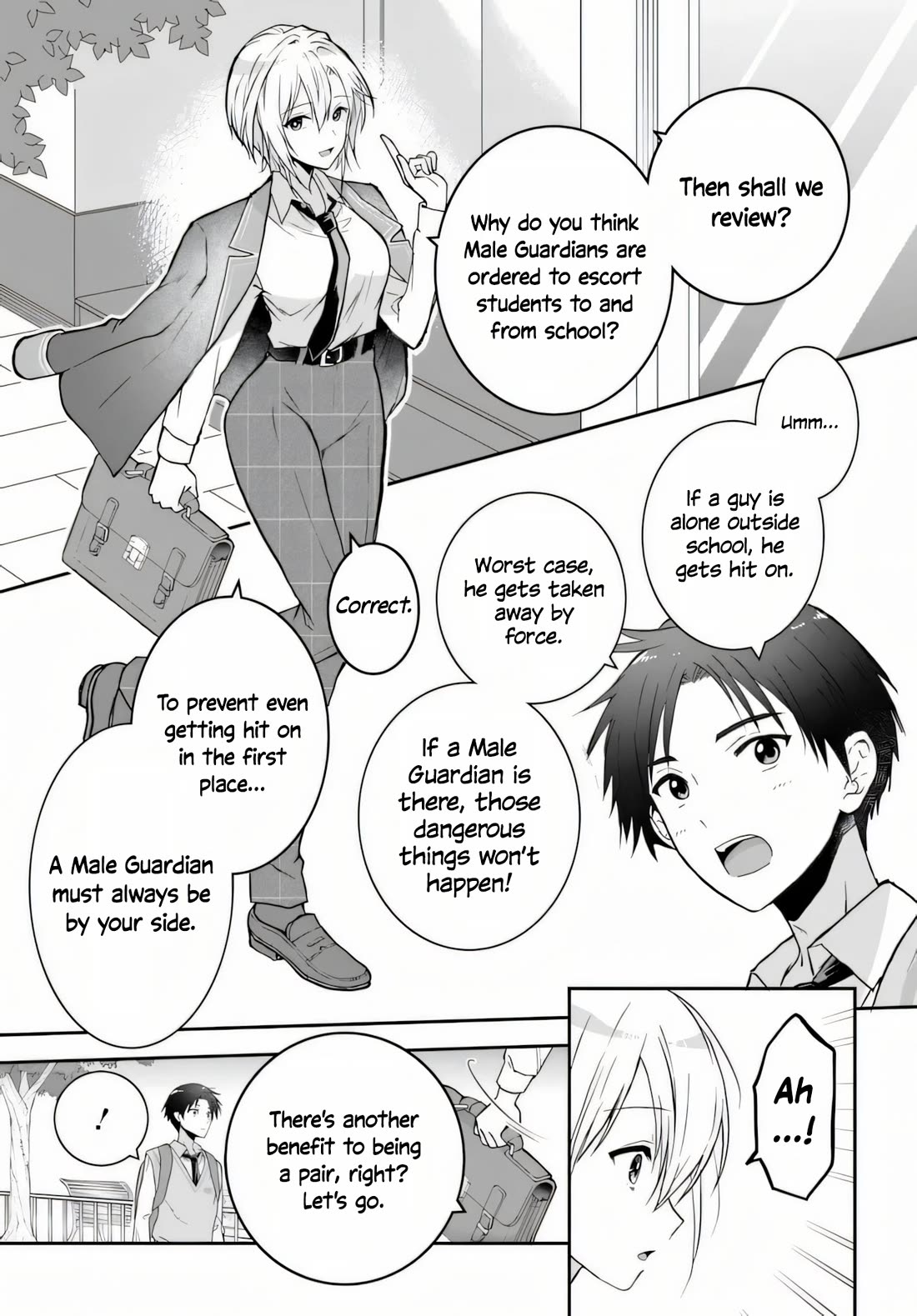 I Thought I'd Be Popular in a World Where Chastity is Reversed. Chapter 1 page 24 - Chapter 1