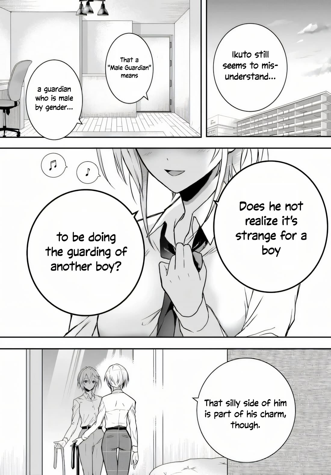 I Thought I'd Be Popular in a World Where Chastity is Reversed. Chapter 1 page 30 - Chapter 1