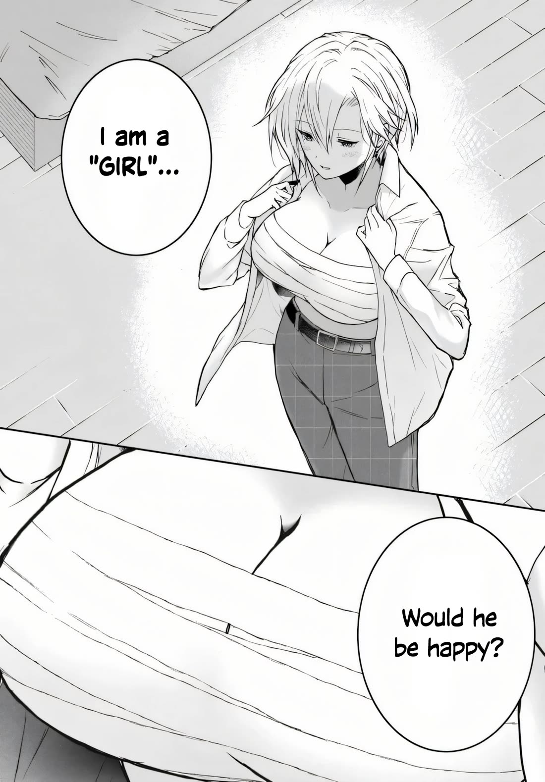 I Thought I'd Be Popular in a World Where Chastity is Reversed. Chapter 1 page 32 - Chapter 1
