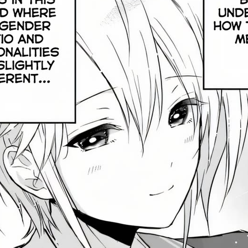 I Thought I'd Be Popular in a World Where Chastity is Reversed. Chapter 1 cover