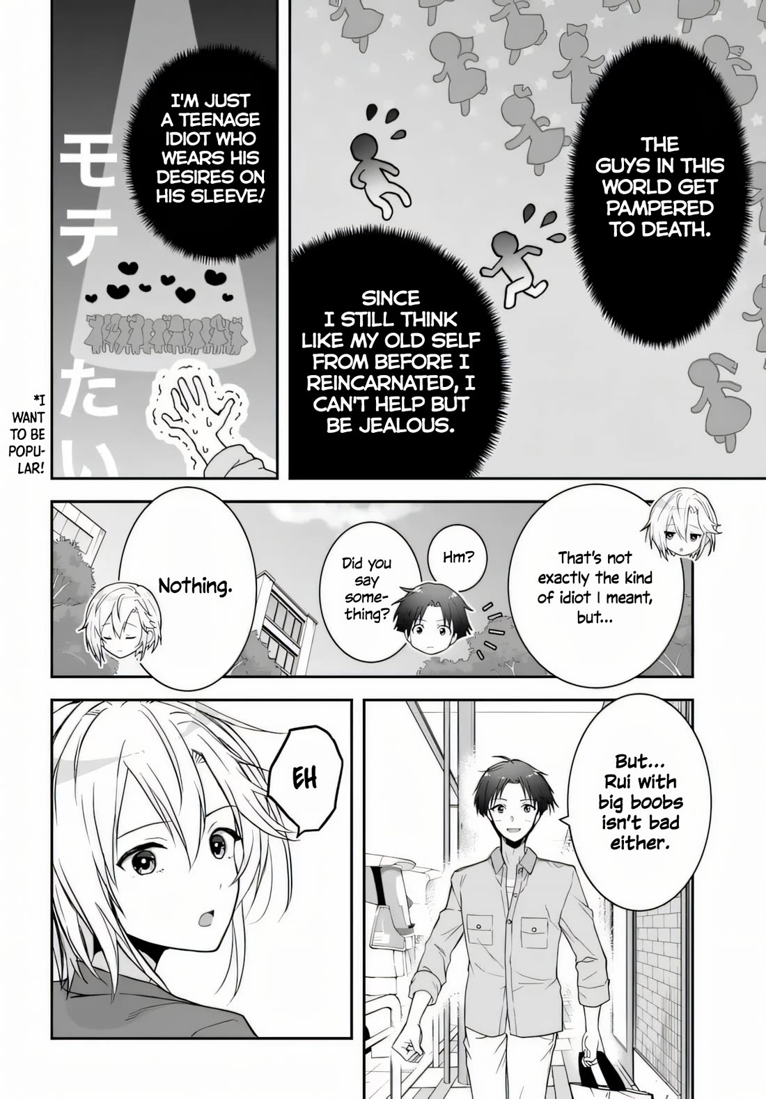 I Thought I'd Be Popular in a World Where Chastity is Reversed. Chapter 2 page 10 - Chapter 2