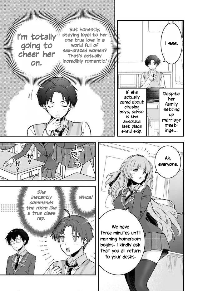 I Thought I'd Be Popular in a World Where Chastity is Reversed. Chapter 7 page 12 - Chapter 7