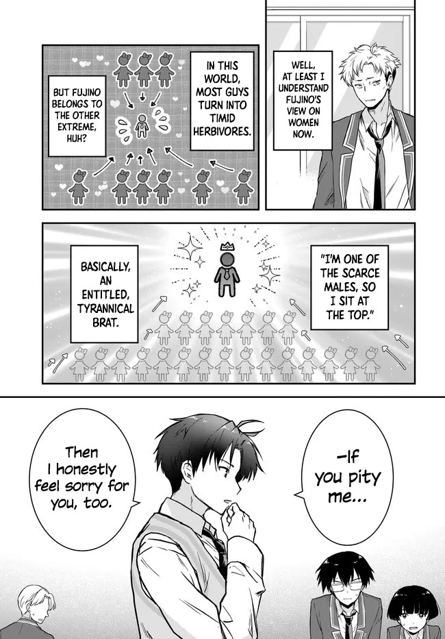 I Thought I'd Be Popular in a World Where Chastity is Reversed. Chapter 8.1 page 11 - Chapter 8.1