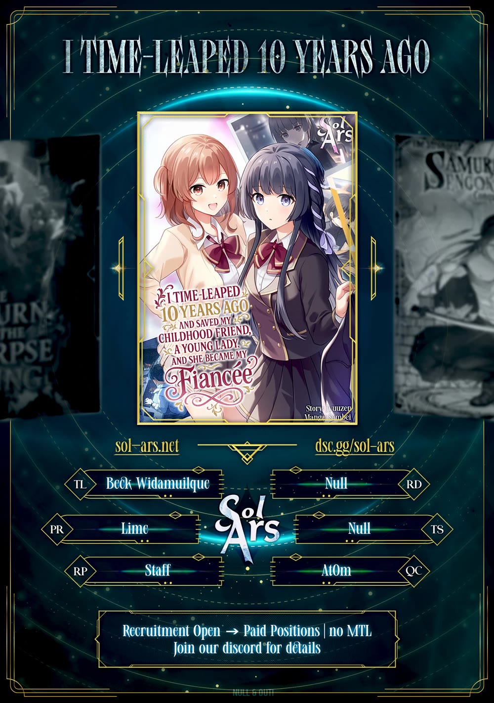 I Time-leaped 10 Years Ago and Saved My Childhood Friend, a Young Lady, and She became My Fiancée Chapter 1 page 1 - Chapter 1