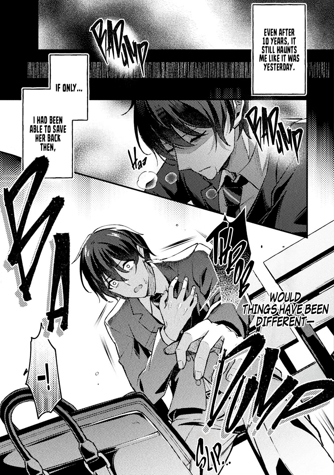 I Time-leaped 10 Years Ago and Saved My Childhood Friend, a Young Lady, and She became My Fiancée Chapter 1 page 9 - Chapter 1