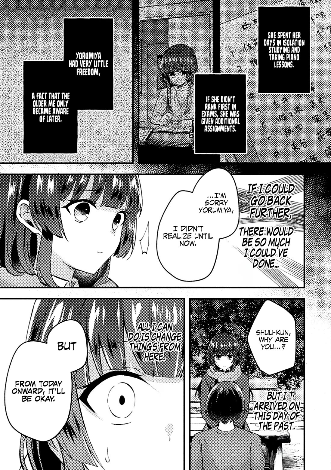 I Time-leaped 10 Years Ago and Saved My Childhood Friend, a Young Lady, and She became My Fiancée Chapter 2 page 22 - Chapter 2