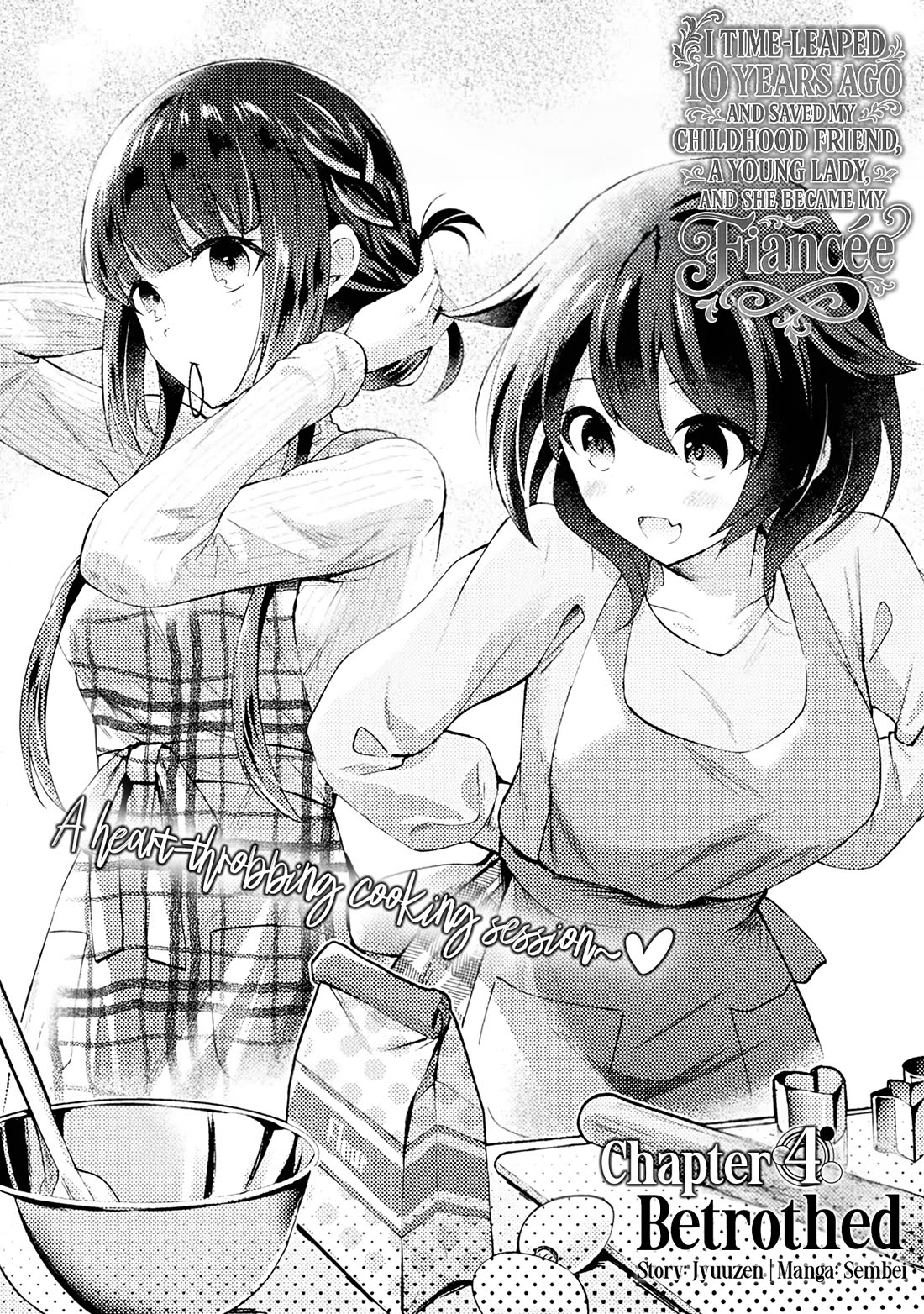 I Time-leaped 10 Years Ago and Saved My Childhood Friend, a Young Lady, and She became My Fiancée Chapter 4 page 3 - Chapter 4