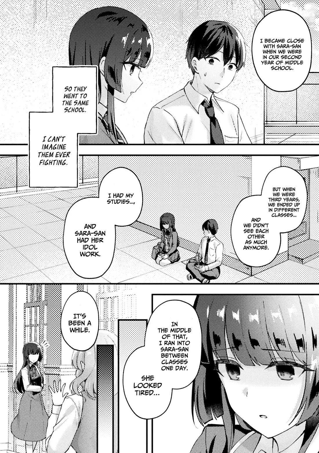 I Time-leaped 10 Years Ago and Saved My Childhood Friend, a Young Lady, and She became My Fiancée Chapter 7 page 3 - Chapter 7: What Minamori Sara thinks