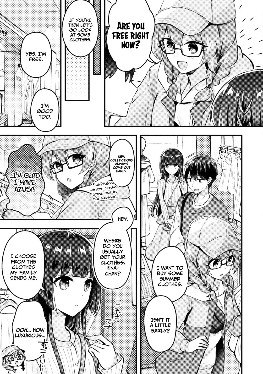 I Time-leaped 10 Years Ago and Saved My Childhood Friend, a Young Lady, and She became My Fiancée Chapter 9 page 10 - Chapter 9: Shopping with the two of them