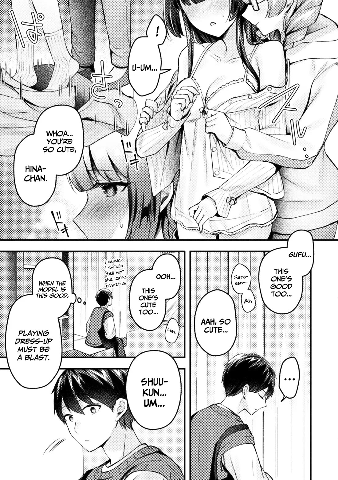 I Time-leaped 10 Years Ago and Saved My Childhood Friend, a Young Lady, and She became My Fiancée Chapter 9 page 14 - Chapter 9: Shopping with the two of them