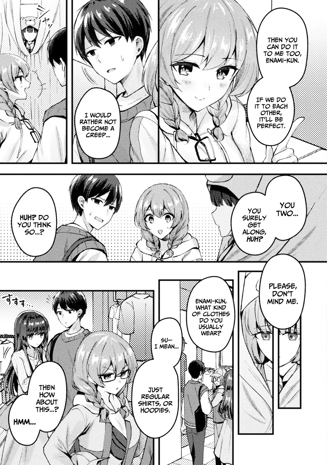 I Time-leaped 10 Years Ago and Saved My Childhood Friend, a Young Lady, and She became My Fiancée Chapter 9 page 20 - Chapter 9: Shopping with the two of them