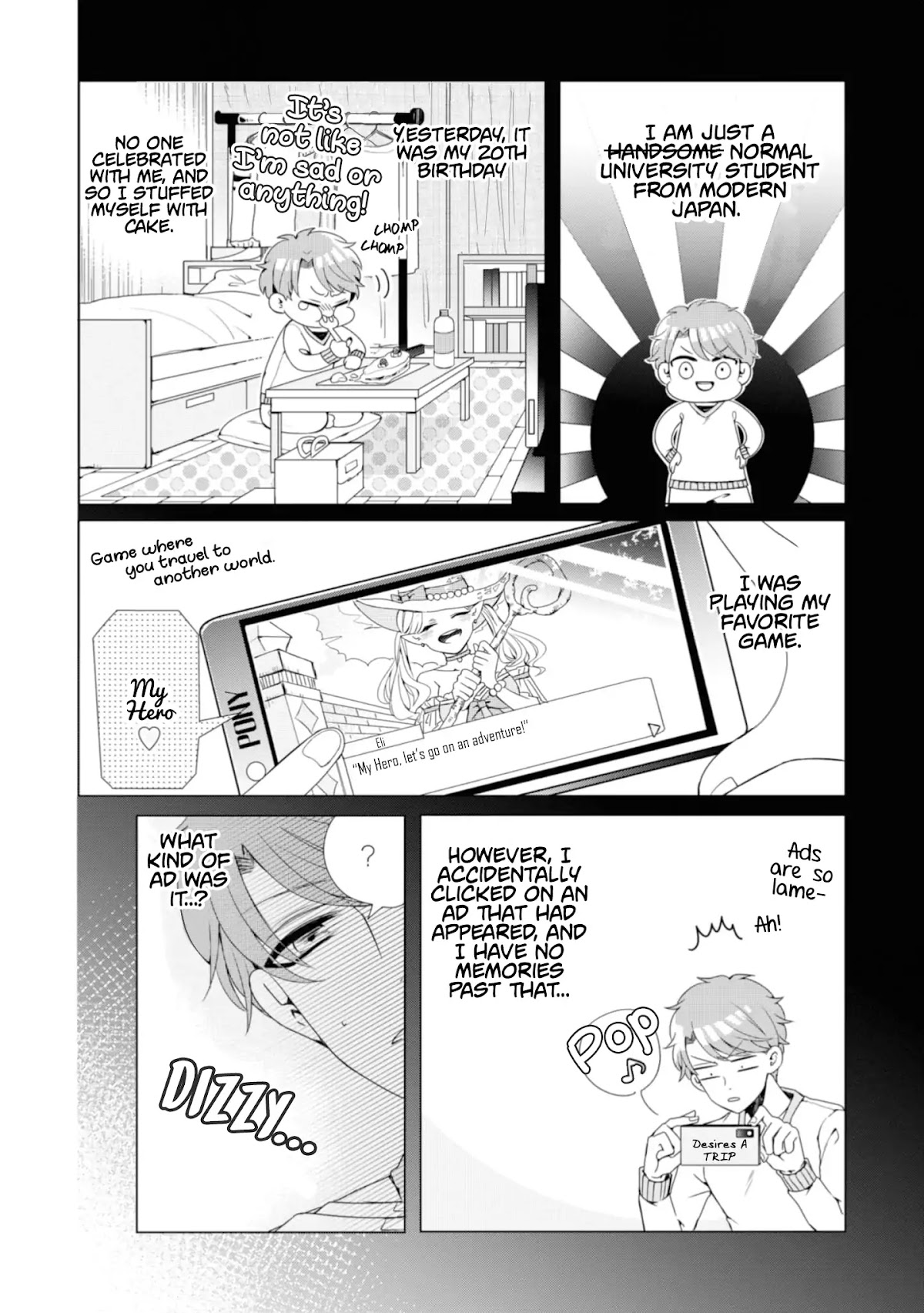 I ♂ Took A Trip to an Otome Game Chapter 1 page 13 - Chapter 1: Is This My Shangri-La?!