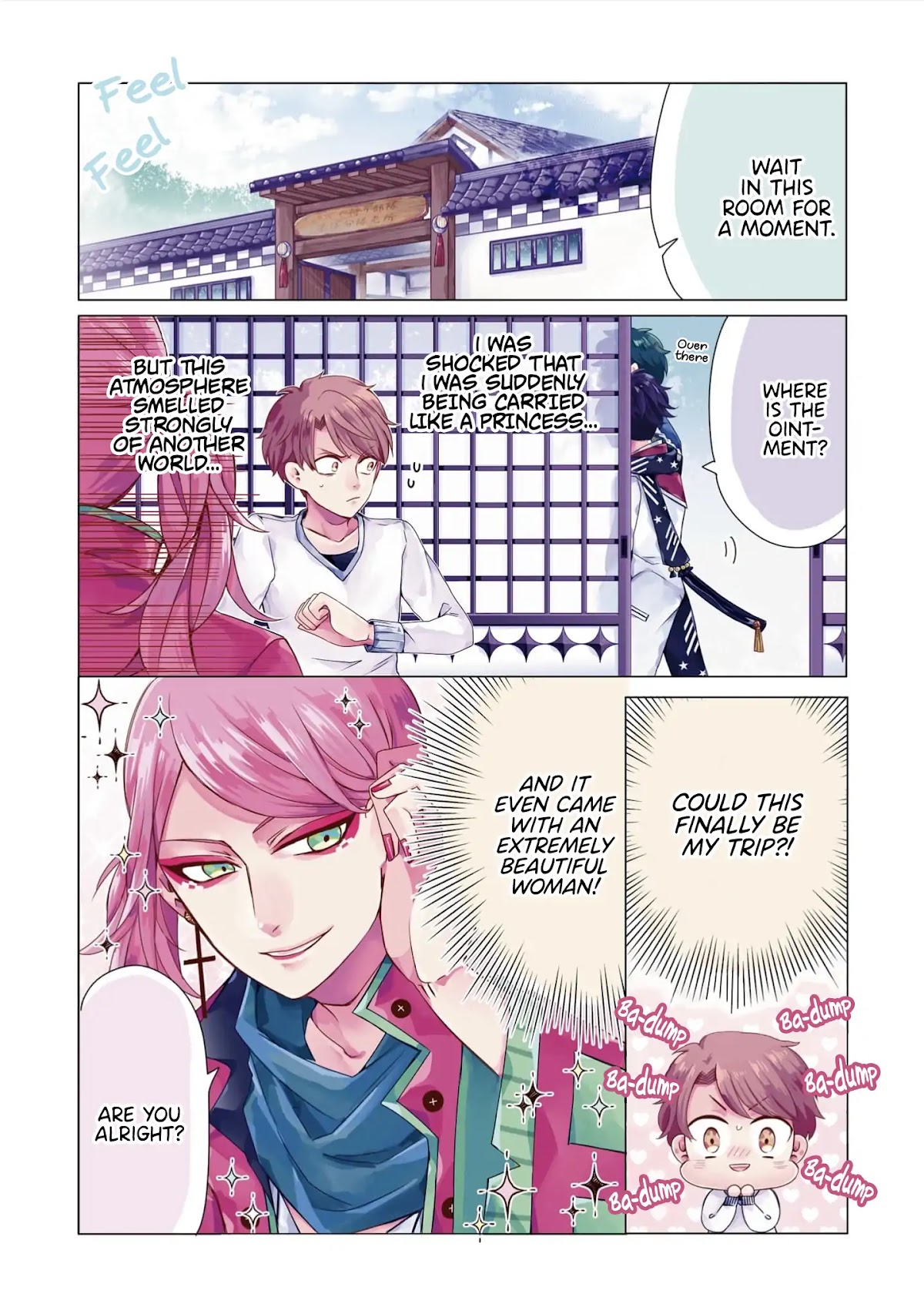I ♂ Took A Trip to an Otome Game Chapter 1 page 7 - Chapter 1: Is This My Shangri-La?!
