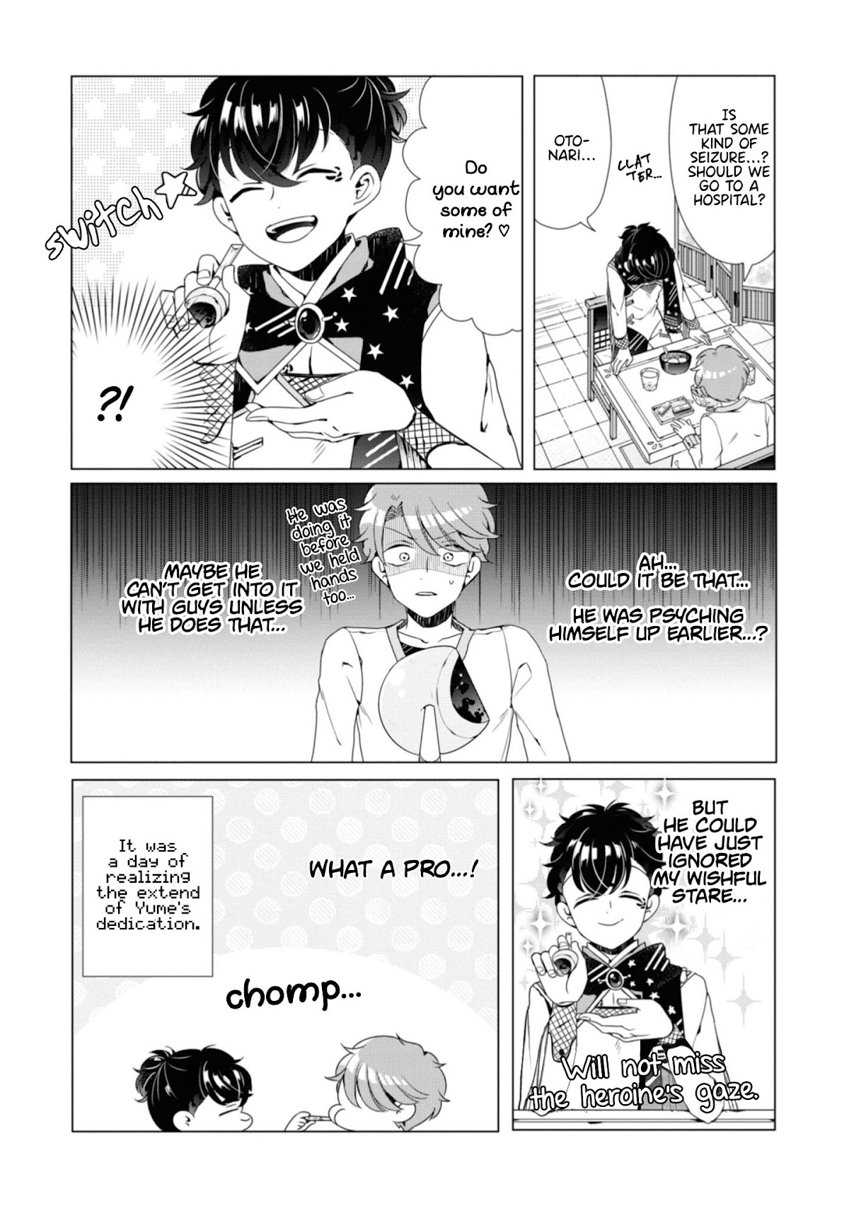 I ♂ Took A Trip to an Otome Game Chapter 4 page 23 - Chapter 4: He is a Pro! The Highly Knowledgeable Yume-kun!