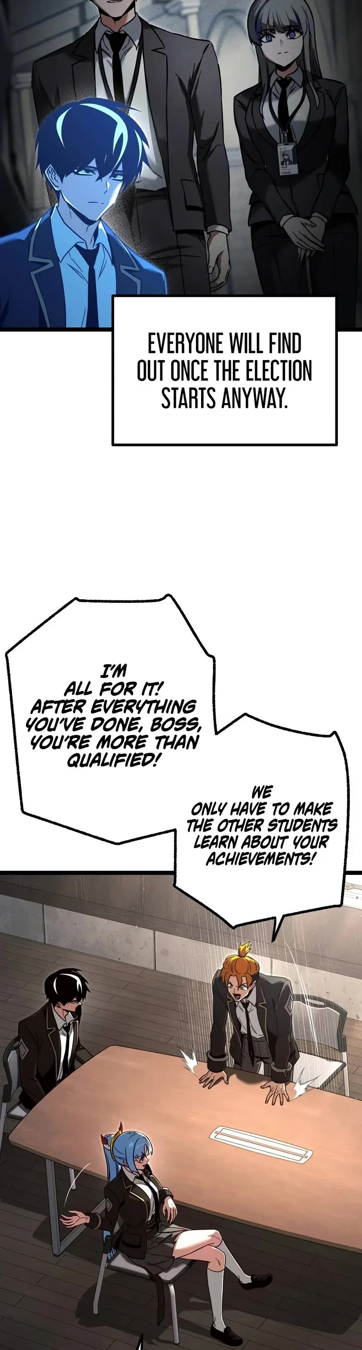 I Took Over the Academy With a Single Sashimi Knife Chapter 100 page 21 - Chapter 100: Student Council President Election (1)
