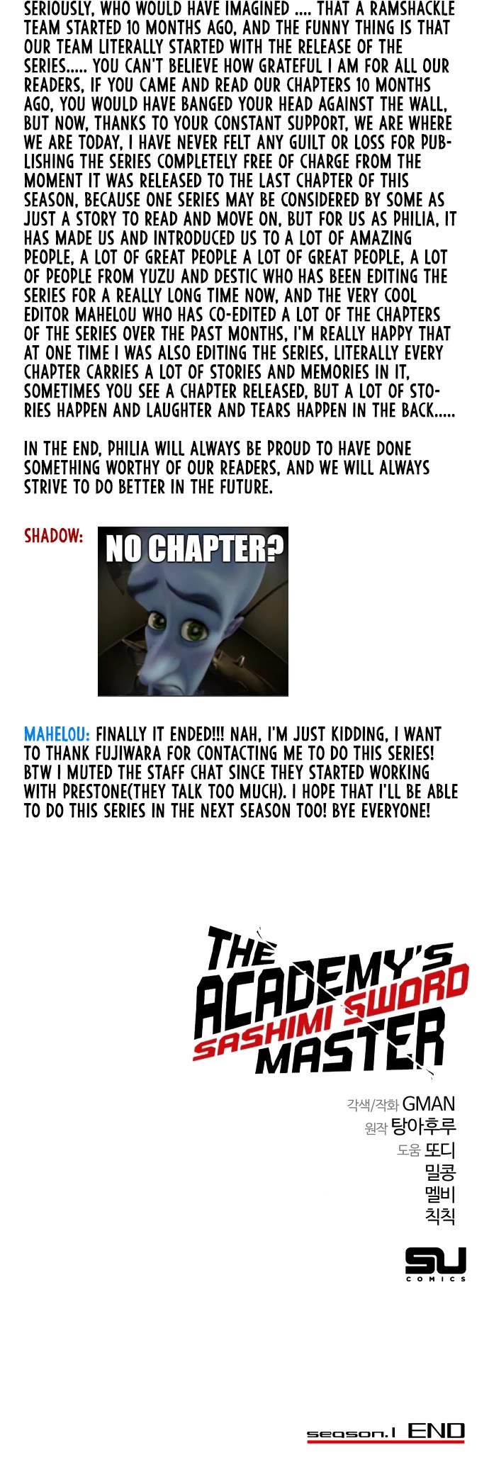 I Took Over the Academy With a Single Sashimi Knife Chapter 49 page 67 - Chapter 49: Season 1 Finale