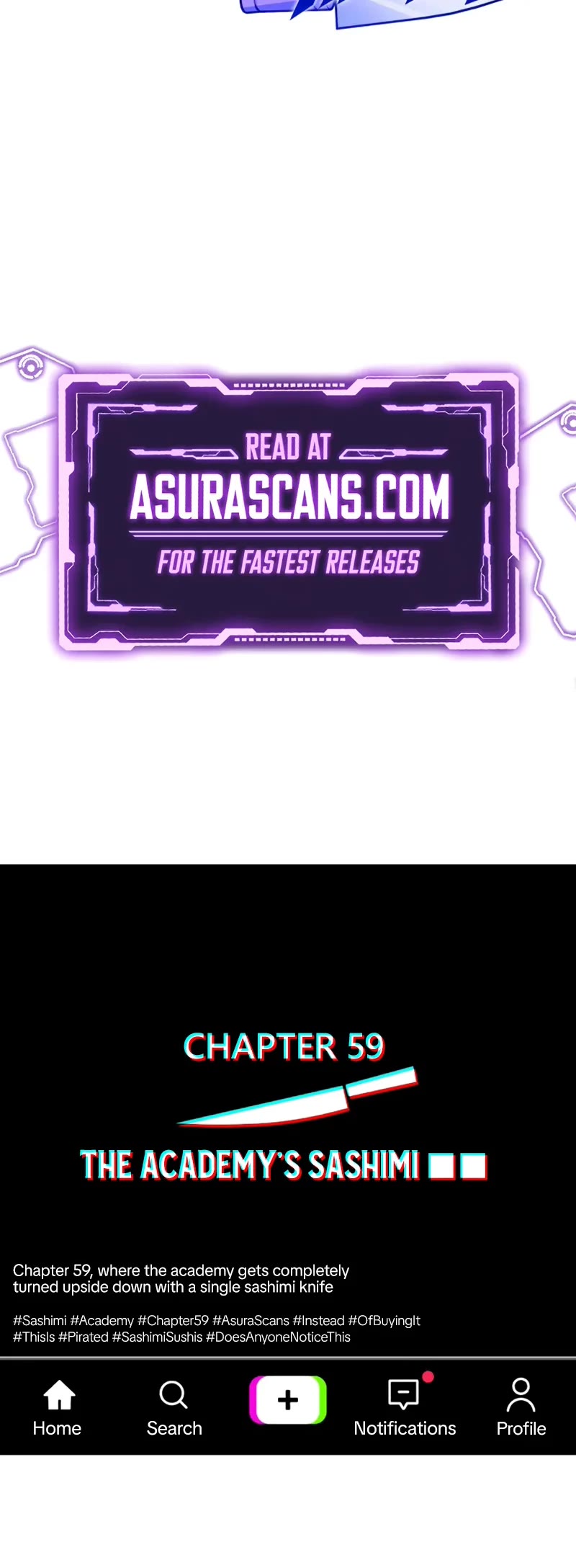 I Took Over the Academy With a Single Sashimi Knife Chapter 58 page 71 - Chapter 58