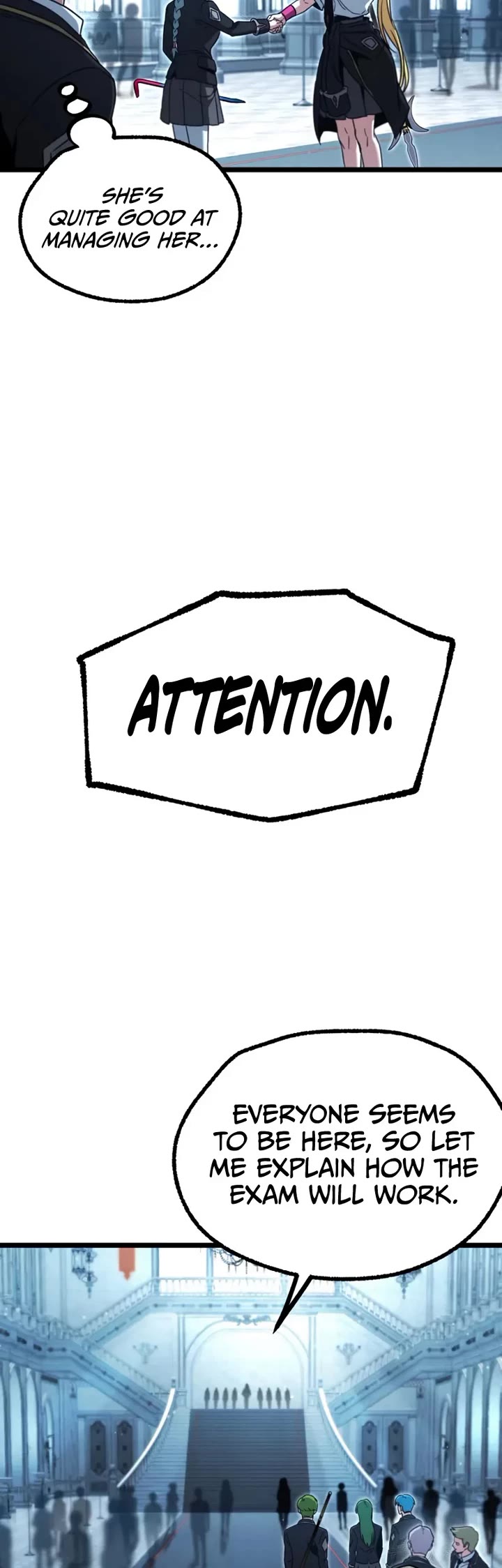 I Took Over the Academy With a Single Sashimi Knife Chapter 64 page 34 - Chapter 64: Final Exams (1)