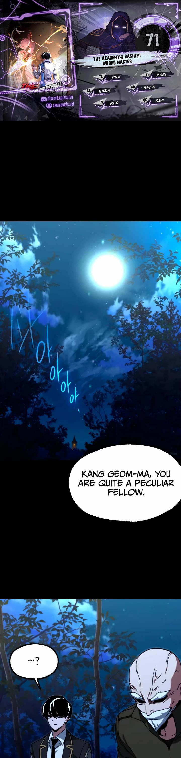 I Took Over the Academy With a Single Sashimi Knife Chapter 71 page 1 - Chapter 71: The Purge (1)