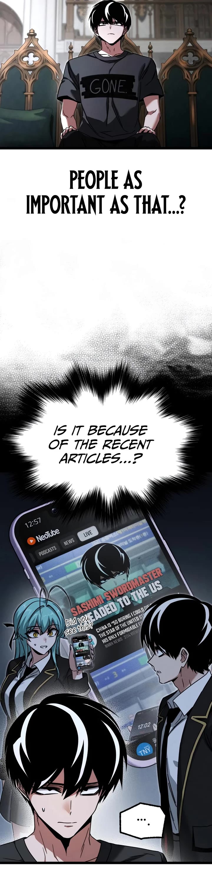 I Took Over the Academy With a Single Sashimi Knife Chapter 82 page 35 - Chapter 82: The People of the Sword Saint Family
