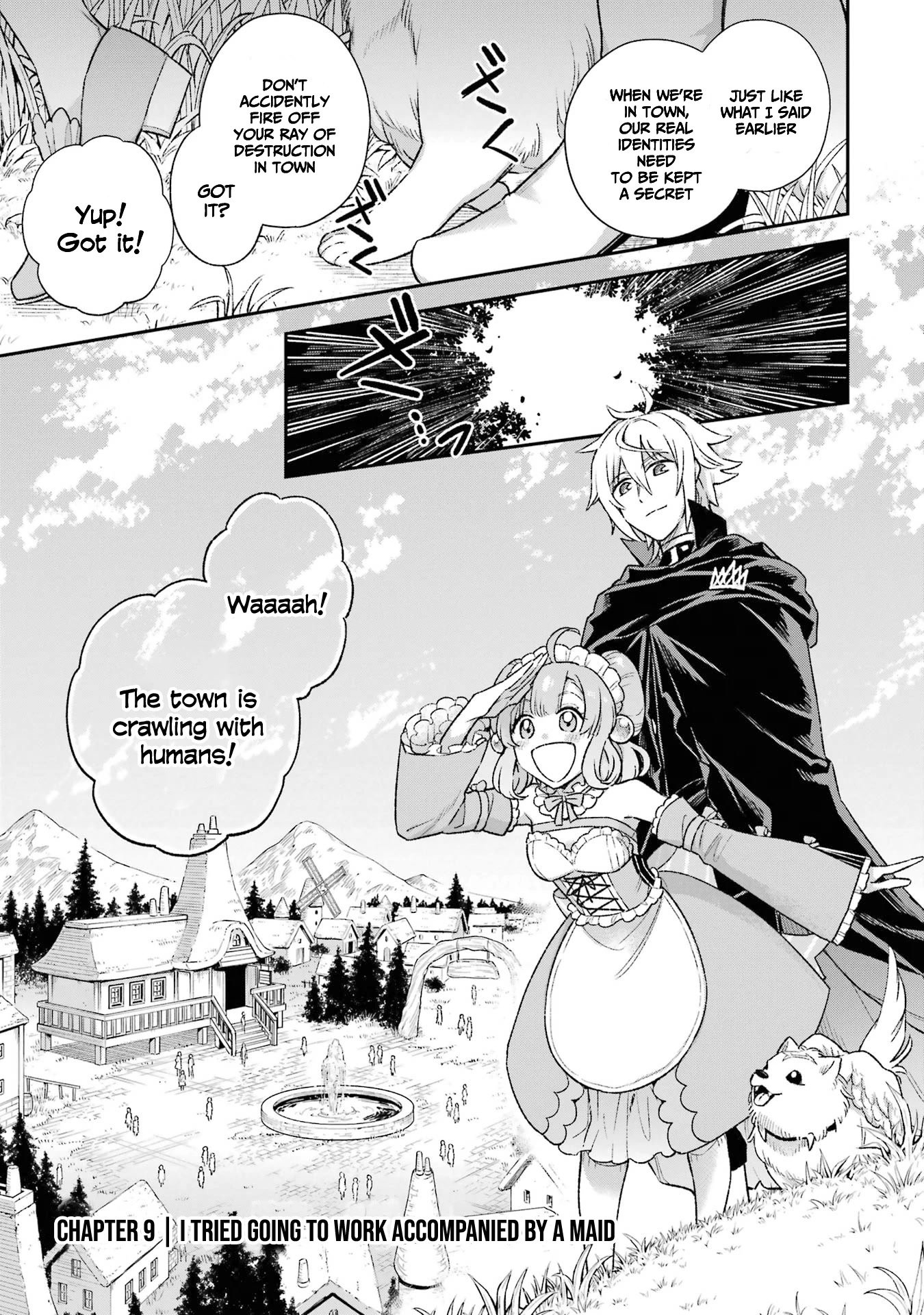 I Tried to Stop Being the Last Boss ~I Pretended to be Defeated by the Main Character and Tried to Live Freely~ Chapter 9 page 2 - Chapter 9: I tried going to work accompanied by a maid