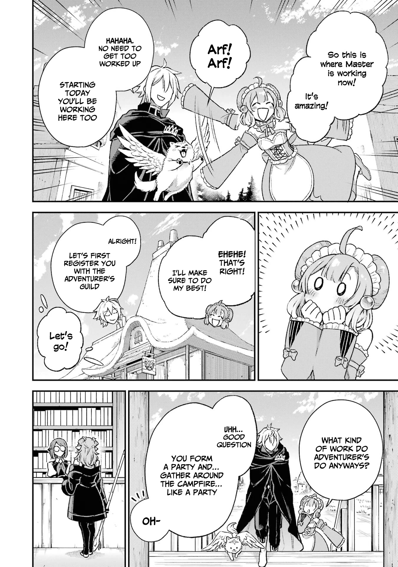 I Tried to Stop Being the Last Boss ~I Pretended to be Defeated by the Main Character and Tried to Live Freely~ Chapter 9 page 3 - Chapter 9: I tried going to work accompanied by a maid