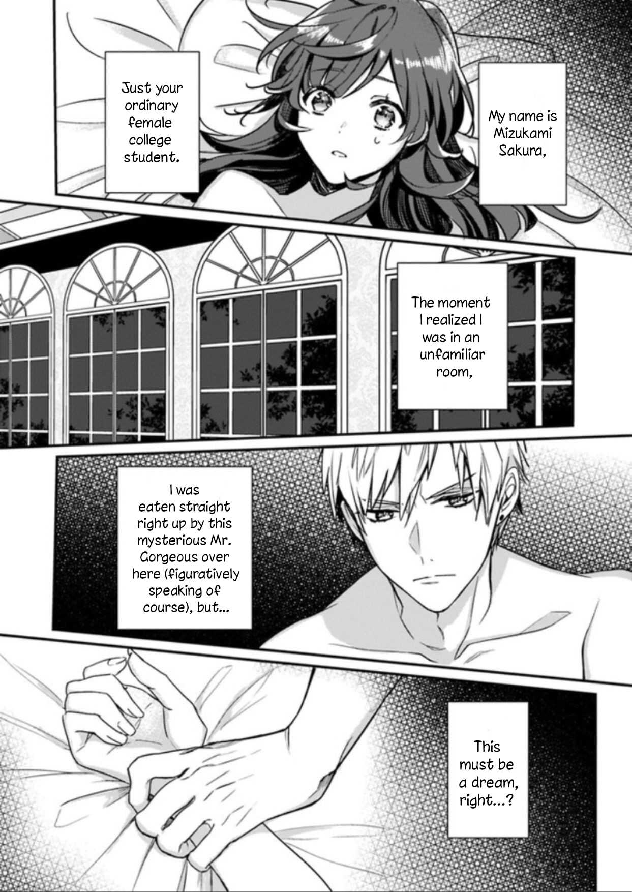 I Tripped into a Different World Where I was Eaten on the Spot Chapter 1 page 2 - Chapter 1