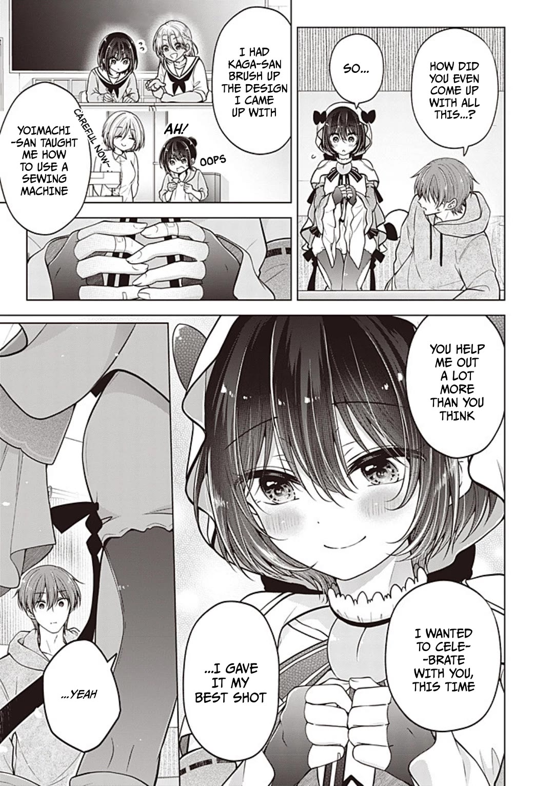 I turned my childhood friend (♂) into a girl Chapter 100 page 12 - Chapter 100