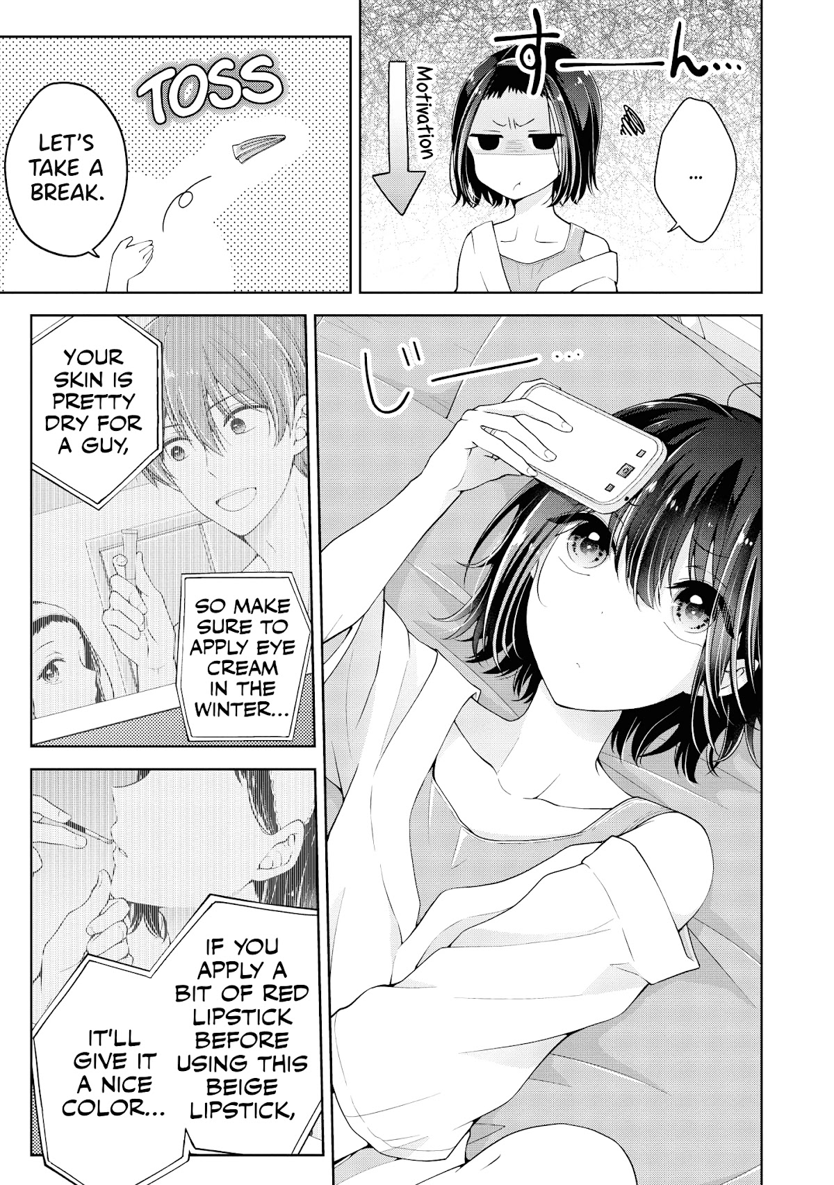 I turned my childhood friend (♂) into a girl Chapter 15.5 page 28 - Chapter 15.5: Volume 2 Extras