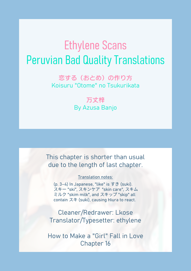 I turned my childhood friend (♂) into a girl Chapter 16 page 9 - Chapter 16