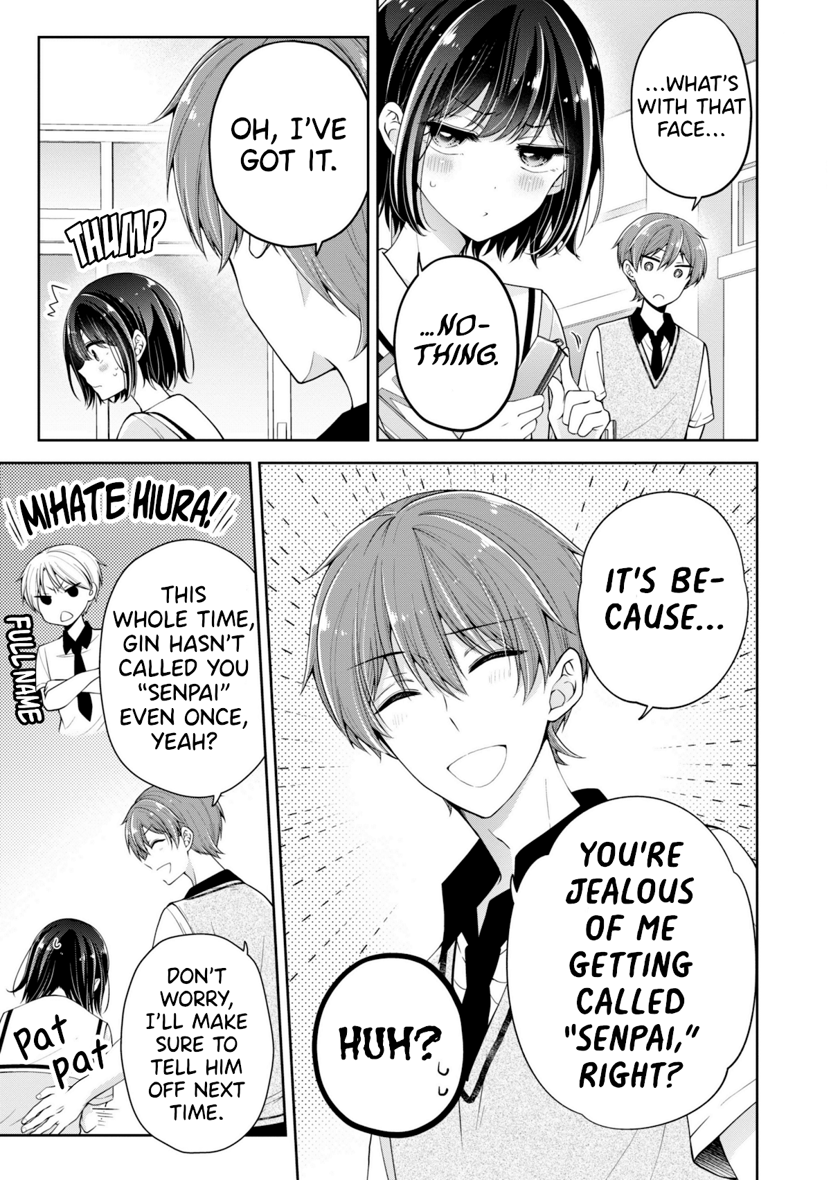 I turned my childhood friend (♂) into a girl Chapter 17.6 page 3 - Chapter 17.6: Extra - Senpai