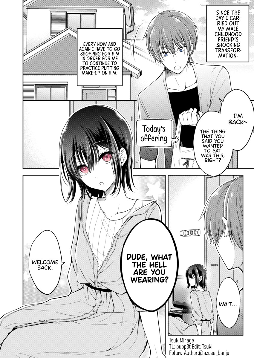 I turned my childhood friend (♂) into a girl Chapter 3 page 1 - Chapter 3