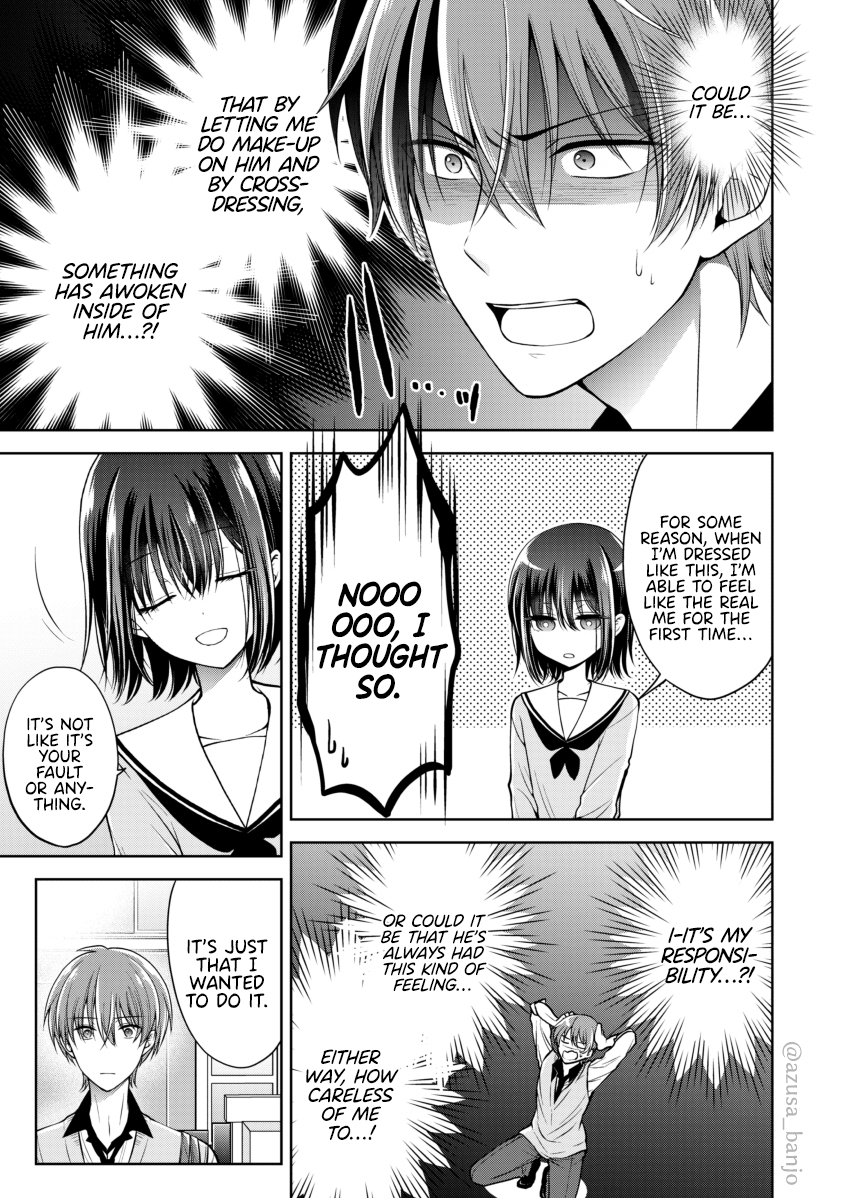 I turned my childhood friend (♂) into a girl Chapter 4 page 2 - Chapter 4