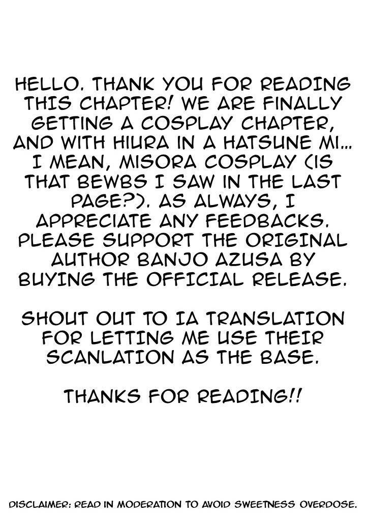I turned my childhood friend (♂) into a girl Chapter 42 page 14 - Chapter 42