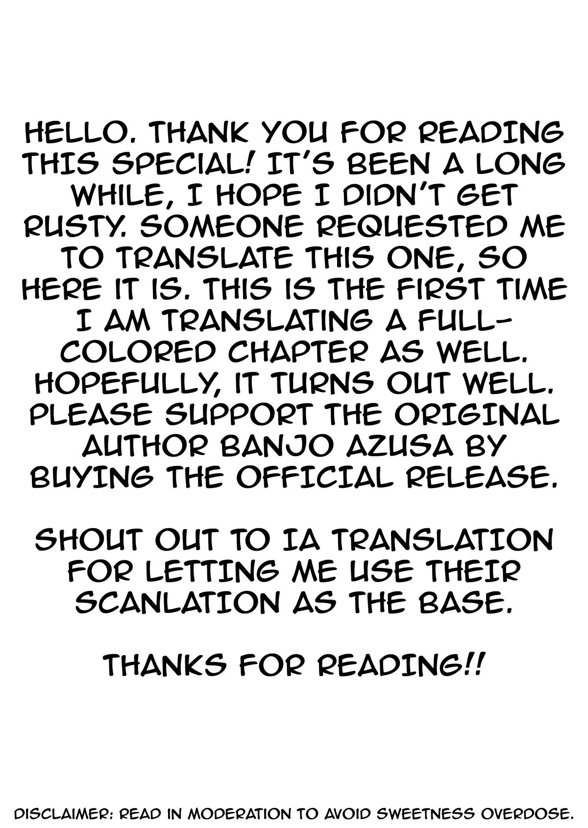 I turned my childhood friend (♂) into a girl Chapter 51.5 page 5 - Chapter 51.5