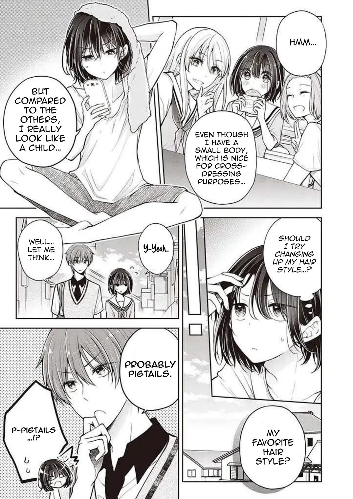I turned my childhood friend (♂) into a girl Chapter 54.5 page 1 - Chapter 54.5