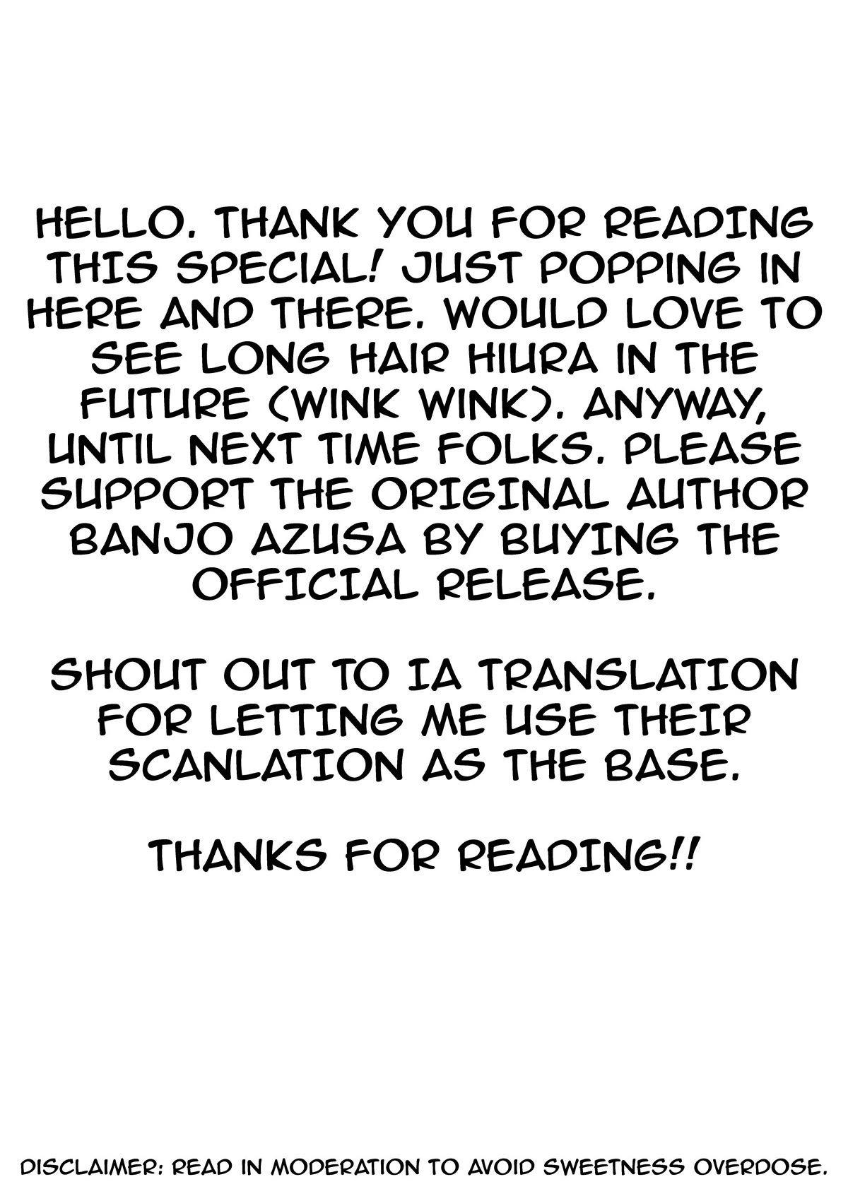 I turned my childhood friend (♂) into a girl Chapter 54.5 page 4 - Chapter 54.5