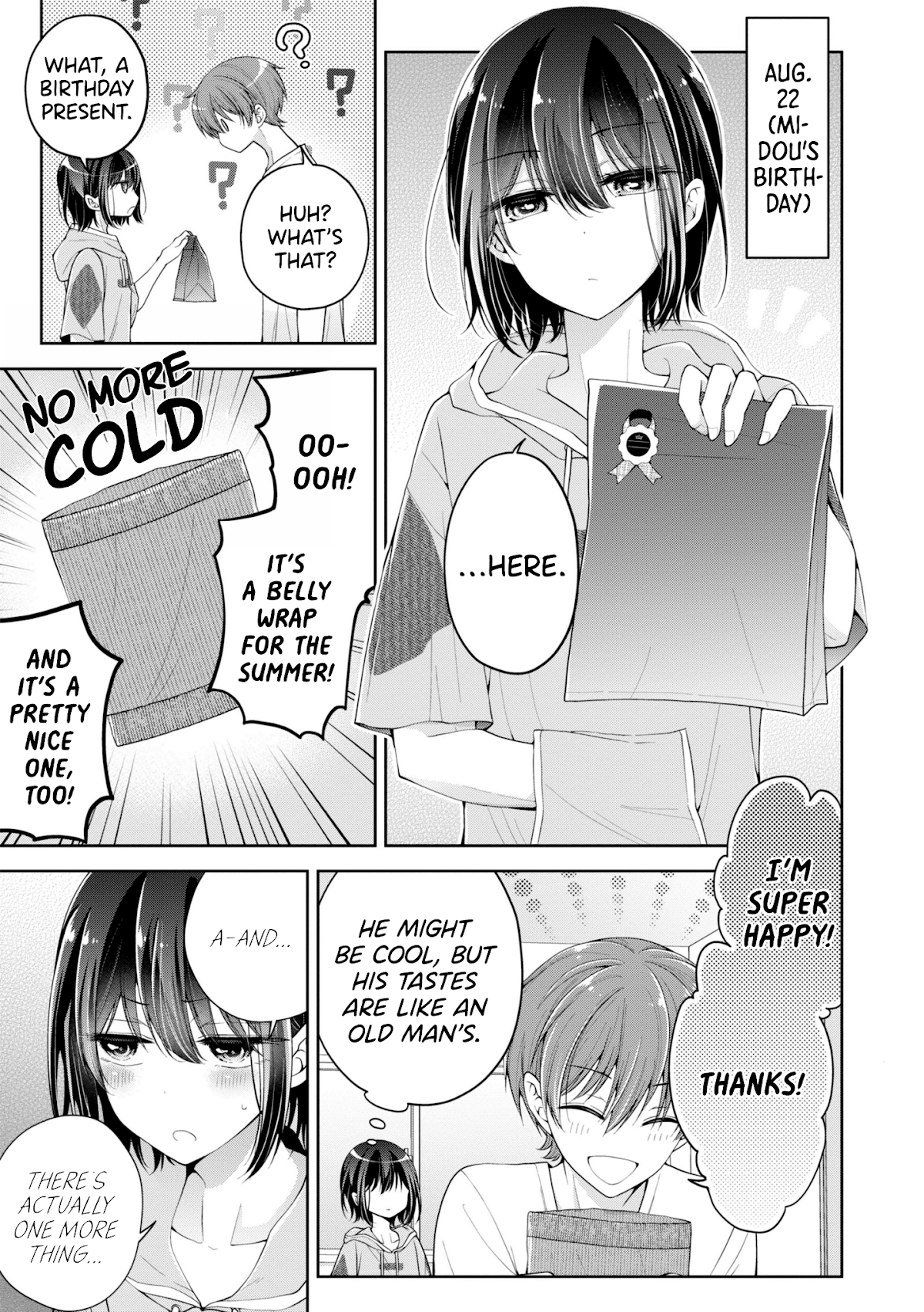 I turned my childhood friend (♂) into a girl Chapter 6.15 page 1 - Chapter 6.15: Midou's Birthday Special