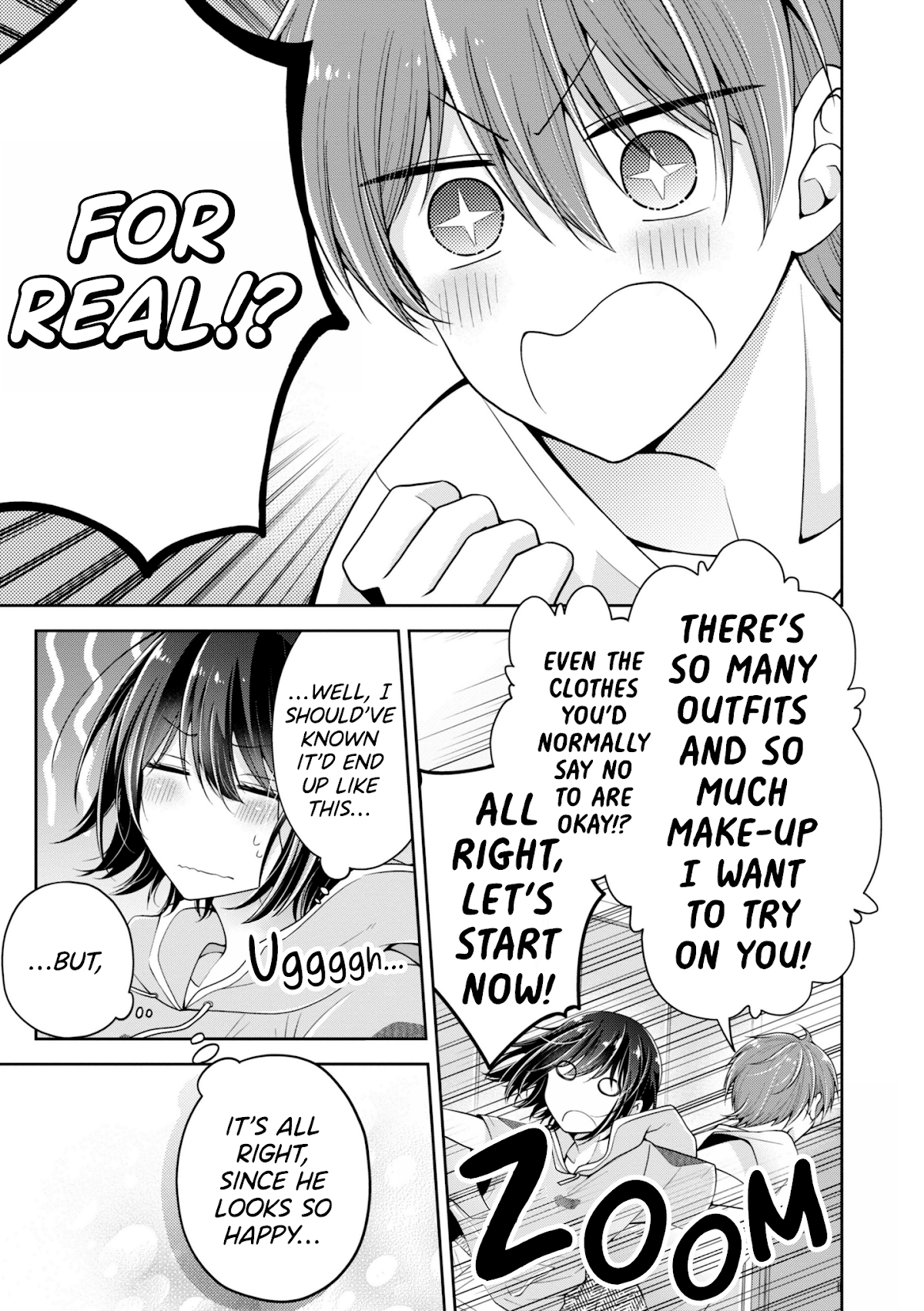 I turned my childhood friend (♂) into a girl Chapter 6.15 page 3 - Chapter 6.15: Midou's Birthday Special
