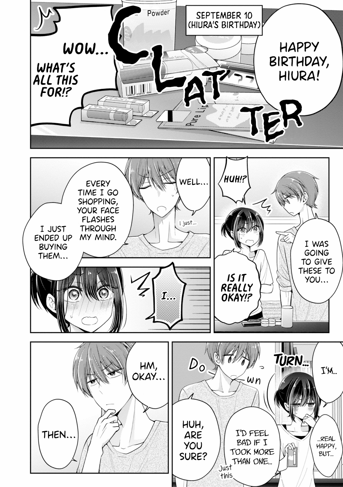 I turned my childhood friend (♂) into a girl Chapter 6.25 page 1 - Chapter 6.25: Extra - Hiura's Birthday