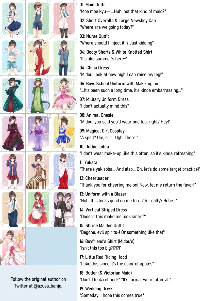 I turned my childhood friend (♂) into a girl Chapter 6.90 page 20 - Chapter 6.90: Extras - #HiuraEveryDay