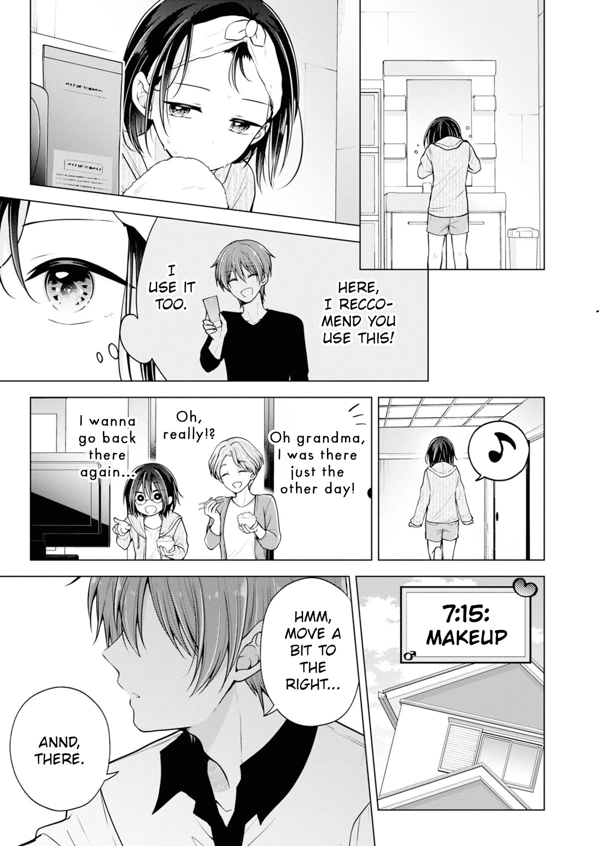 I turned my childhood friend (♂) into a girl Chapter 67.5 page 15 - Chapter 67.5: Volume 7 Bonus Pages