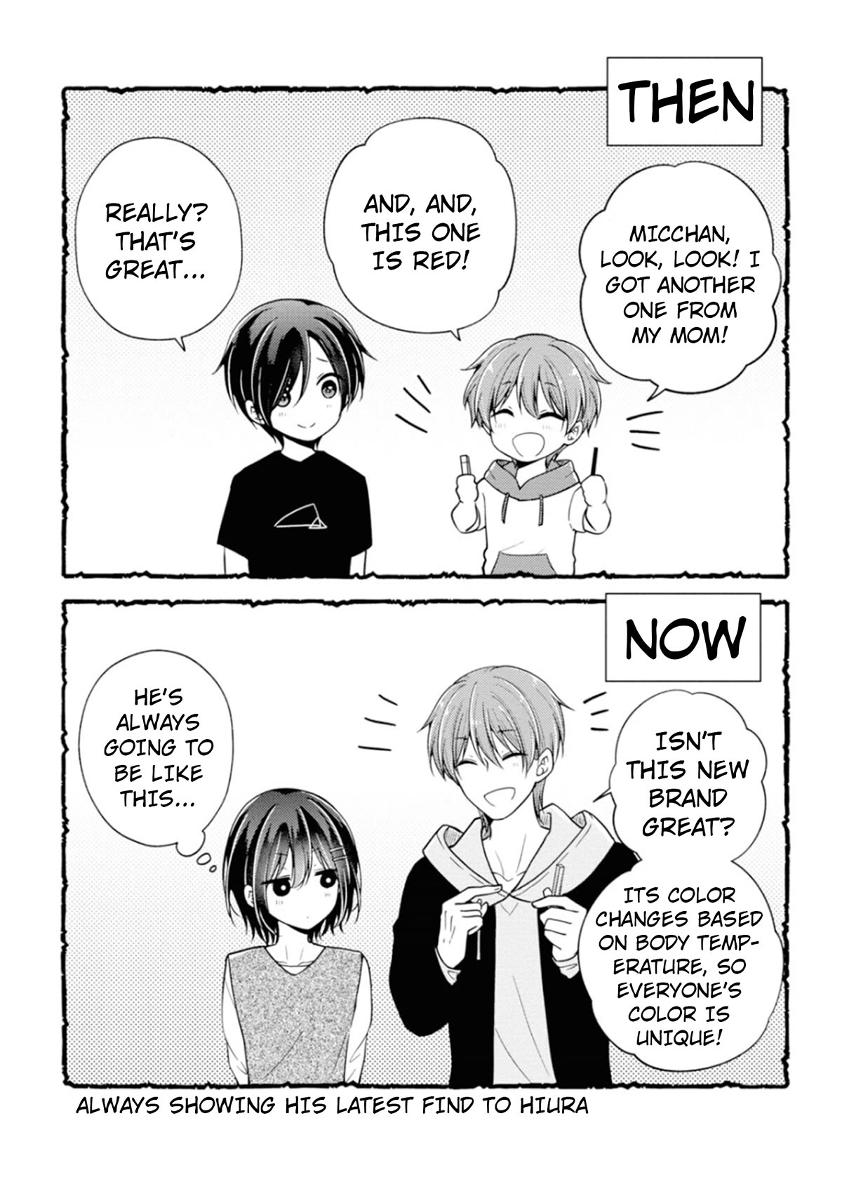 I turned my childhood friend (♂) into a girl Chapter 67.5 page 3 - Chapter 67.5: Volume 7 Bonus Pages