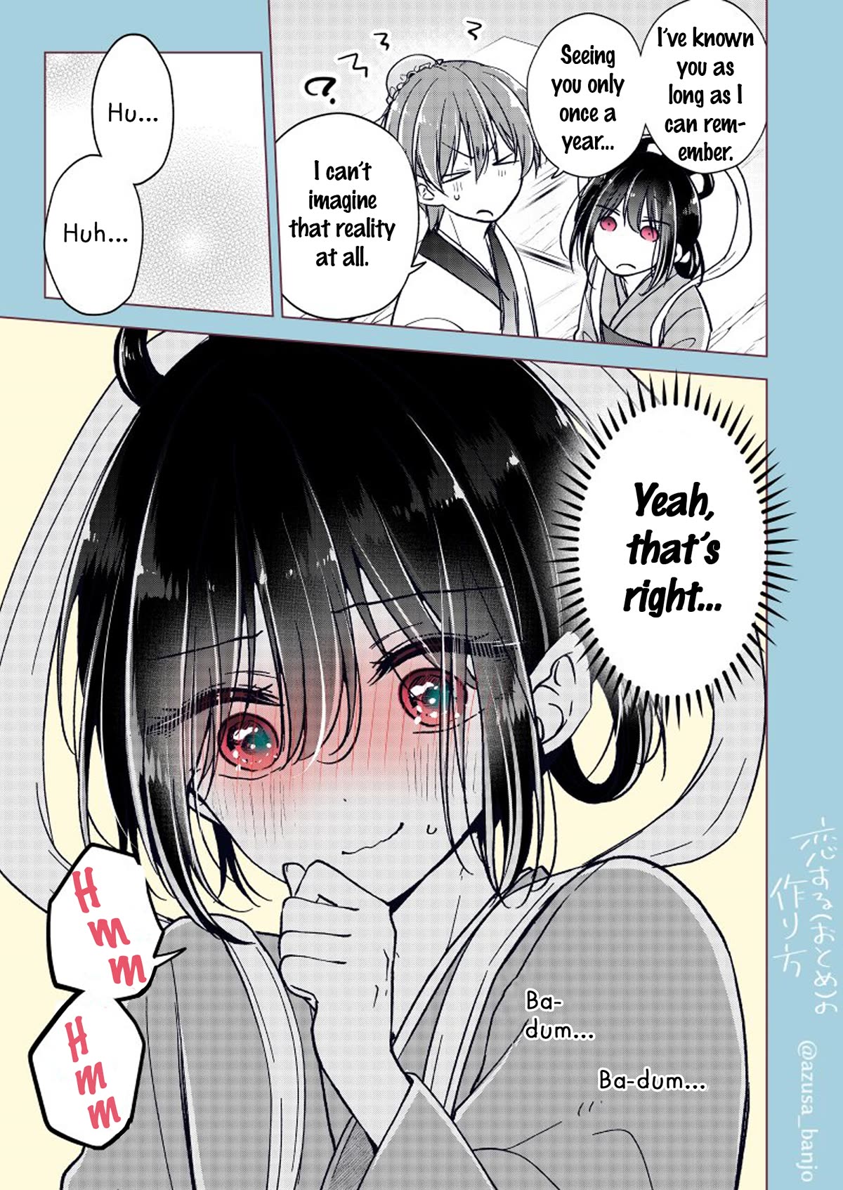 I turned my childhood friend (♂) into a girl Chapter 68.1 page 3 - Chapter 68.1: My Childhood Friend (♂) Who Dressed Up as Orihime