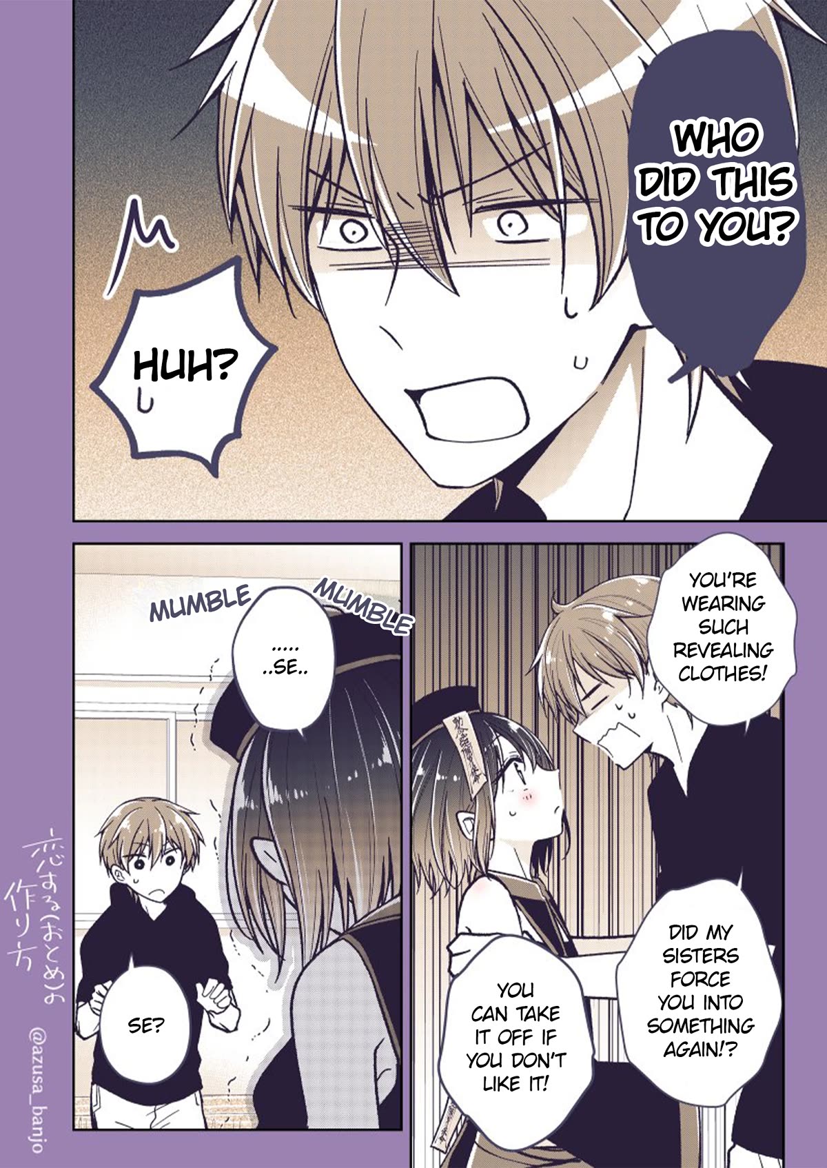 I turned my childhood friend (♂) into a girl Chapter 72.1 page 2 - Chapter 72.1: My Childhood Friend ( ♂ ) Came Dressed in a Jiangshi Costume for Halloween