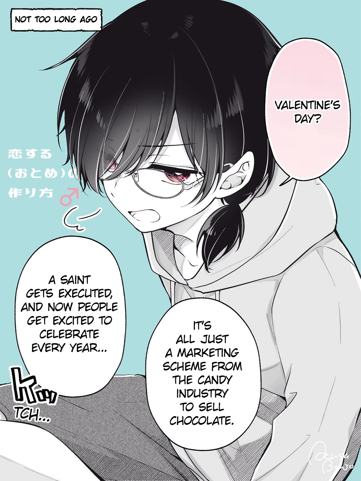 I turned my childhood friend (♂) into a girl Chapter 79.1 page 1 - Chapter 79.1: Valentine's Day with My Childhood Friend (♂) Before and After