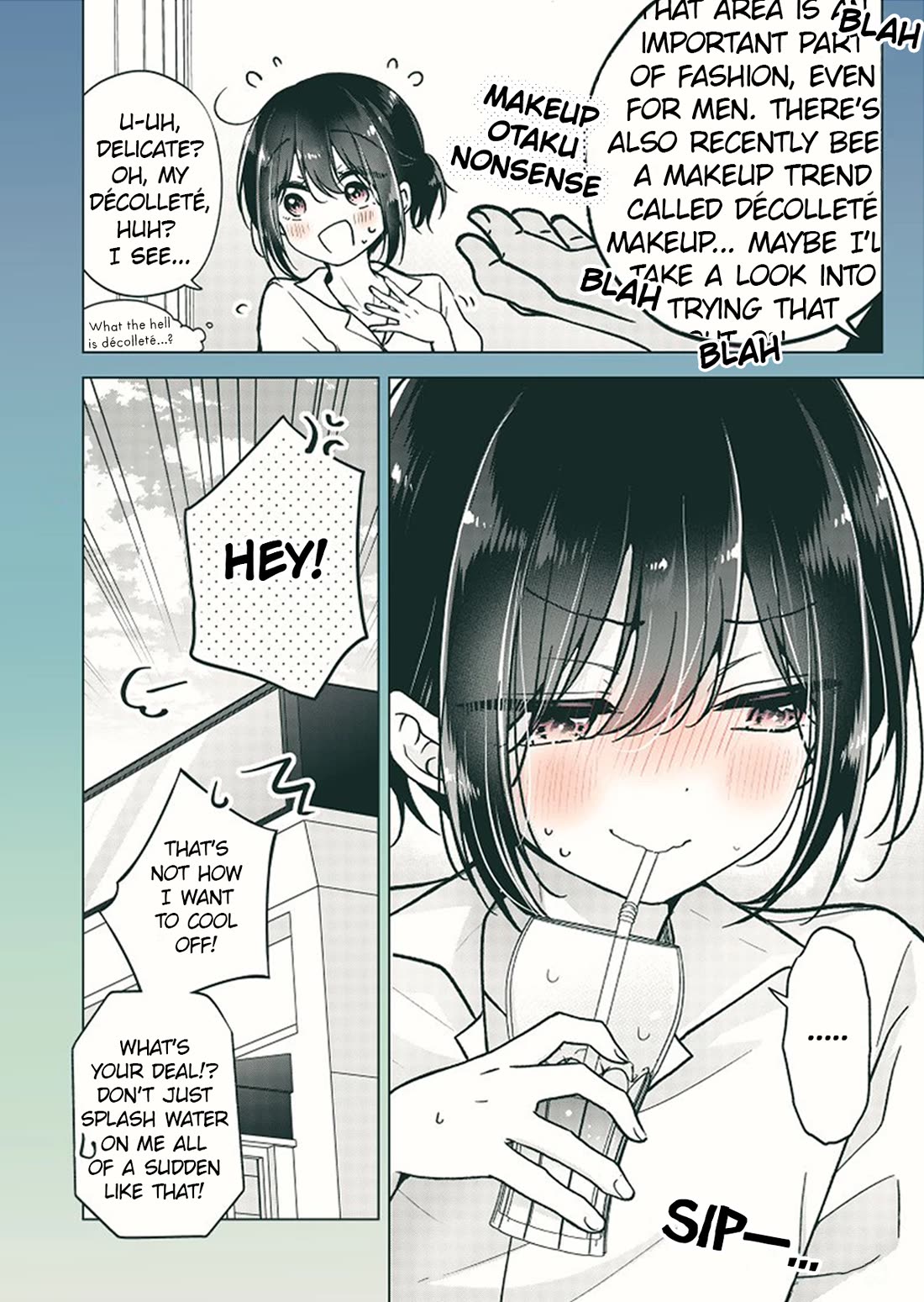 I turned my childhood friend (♂) into a girl Chapter 85.5 page 6 - Chapter 85.5: My Childhood Friend (♂) is so Cute in the Summer, it's a Problem