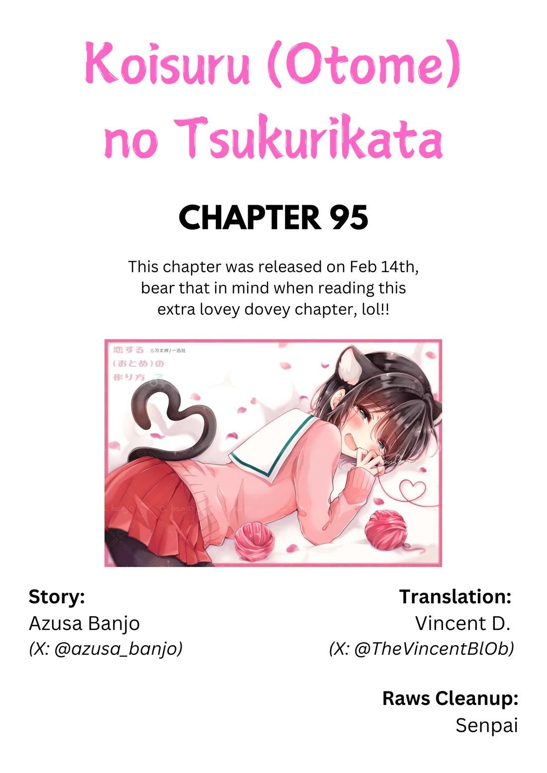 I turned my childhood friend (♂) into a girl Chapter 95 page 1 - Chapter 95