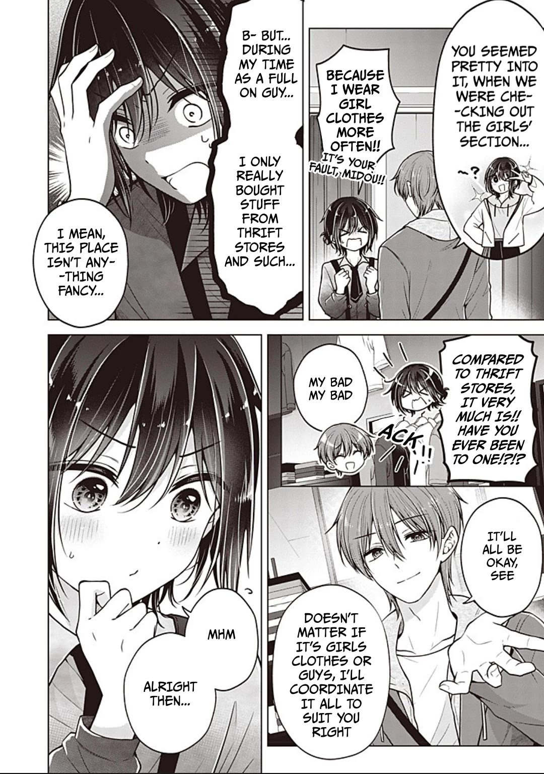 I turned my childhood friend (♂) into a girl Chapter 95 page 3 - Chapter 95